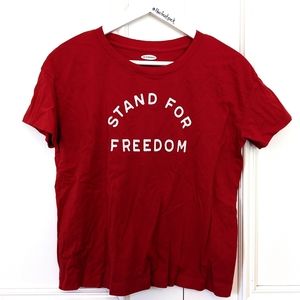 🇺🇲 OldNavy🎆 Freedom easy tee